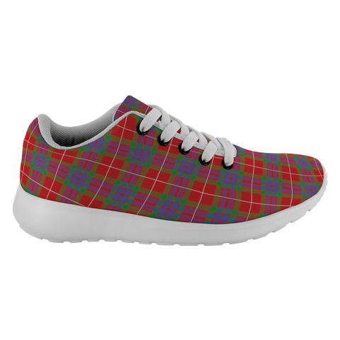 Image of ScottishShop Tartan Sneakers Fraser Scotland Tartan Running Shoes - shirtskishirt