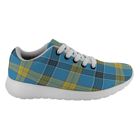 Image of Tartan Sneakers - Laing Ancient Scotland | Unisex Tartan Running Shoes | Sneakers Men & Women Tartan Shoes