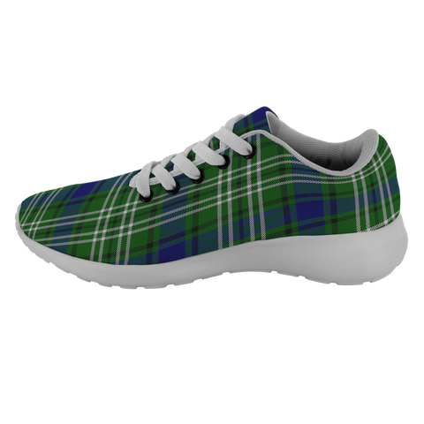 Image of Tartan Sneakers - Tweedside Scotland | Unisex Tartan Running Shoes | Sneakers Men & Women Tartan Shoes