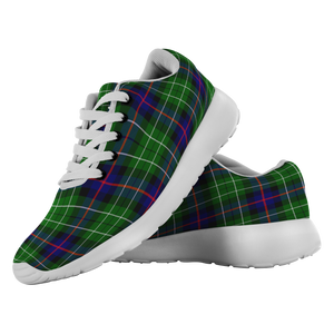 Tartan Sneakers - Leslie Hunting Scotland | Unisex Tartan Running Shoes | Sneakers Men & Women Tartan Shoes