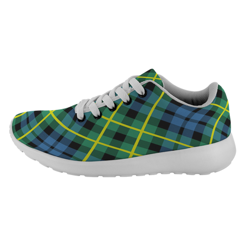 Image of ScottishShop Tartan Sneakers Campbell Of Breadalbane Ancient Scotland Tartan Running Shoes - shirtskishirt