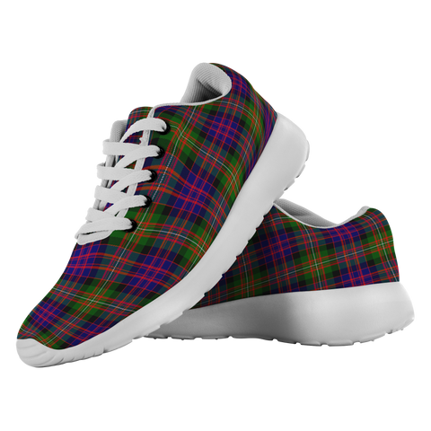 Image of Tartan Sneakers - MacDonell Of Glengarry Modern Scotland | Unisex Tartan Running Shoes | Sneakers Men & Women Tartan Shoes