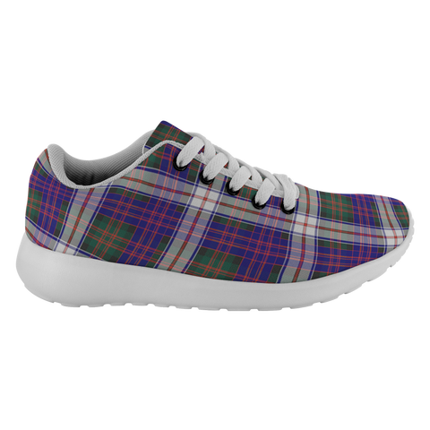 Image of Tartan Sneakers - MacDonald Dress Modern Scotland | Unisex Tartan Running Shoes | Sneakers Men & Women Tartan Shoes