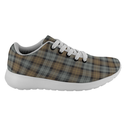 Image of Tartan Sneakers - Gordon Weathered Scotland | Unisex Tartan Running Shoes | Sneakers Men & Women Tartan Shoes