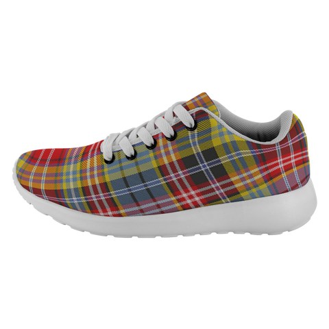 Image of Tartan Sneakers - Ogilvie Of Airlie Ancient Scotland | Unisex Tartan Running Shoes | Sneakers Men & Women Tartan Shoes