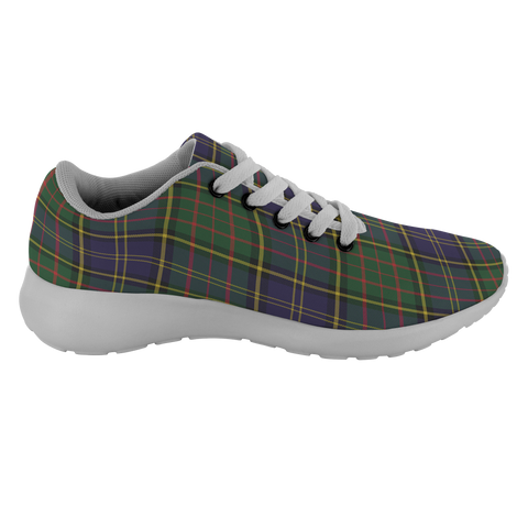 Image of Tartan Sneakers - MacMillan Hunting Modern Scotland | Unisex Tartan Running Shoes | Sneakers Men & Women Tartan Shoes