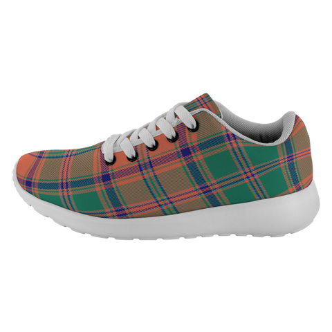 Image of Tartan Sneakers - Stewart Of Appin Ancient Scotland | Unisex Tartan Running Shoes | Sneakers Men & Women Tartan Shoes