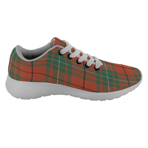 Image of Tartan Sneakers - MacAuley Ancient Scotland | Unisex Tartan Running Shoes | Sneakers Men & Women Tartan Shoes