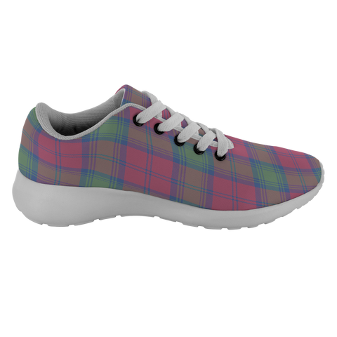 Image of Tartan Sneakers - Lindsay Ancient Scotland | Unisex Tartan Running Shoes | Sneakers Men & Women Tartan Shoes