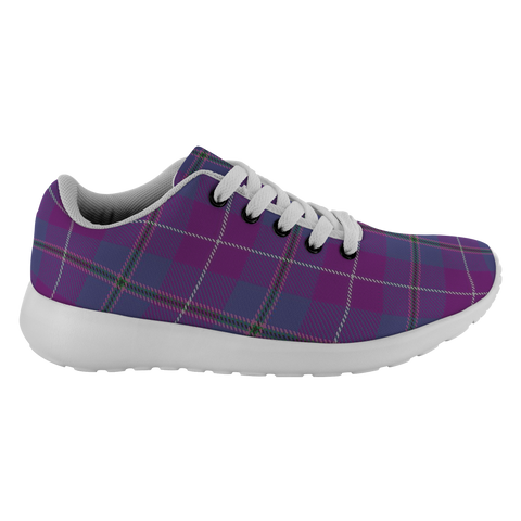 Image of Tartan Sneakers - Pride Of Glencoe Scotland | Unisex Tartan Running Shoes | Sneakers Men & Women Tartan Shoes