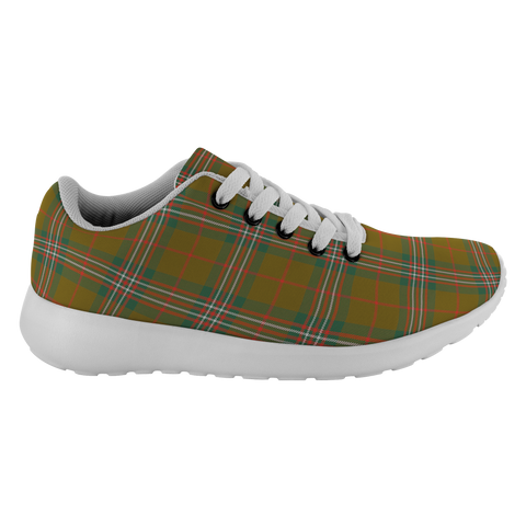 Image of Tartan Sneakers - Scott Brown Modern Scotland | Unisex Tartan Running Shoes | Sneakers Men & Women Tartan Shoes