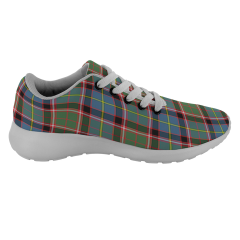 Image of Tartan Sneakers - Glass Scotland | Unisex Tartan Running Shoes | Sneakers Men & Women Tartan Shoes