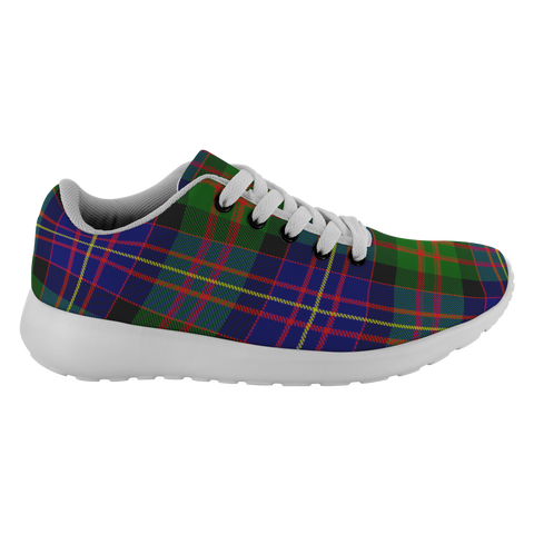 Image of ScottishShop Tartan Sneakers Chalmers Scotland Tartan Running Shoes - shirtskishirt