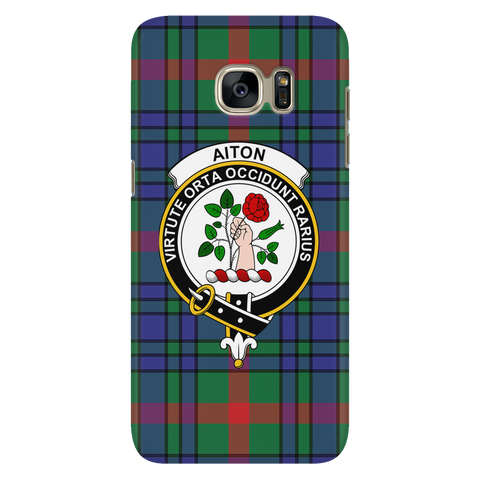 Image of Aiton Ancient Scottish Clan Tartan Phone Case - shirtskishirt