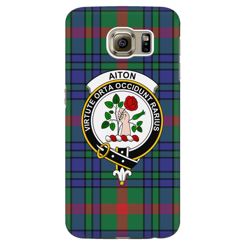 Image of Aiton Ancient Scottish Clan Tartan Phone Case - shirtskishirt