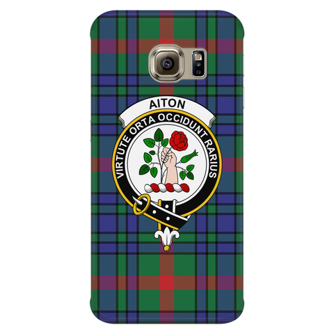 Image of Aiton Ancient Scottish Clan Tartan Phone Case - shirtskishirt