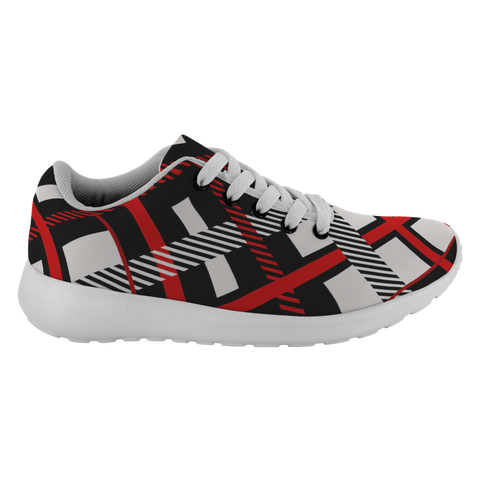 Image of Tartan Sneakers - Home Scotland | Unisex Tartan Running Shoes | Sneakers Men & Women Tartan Shoes