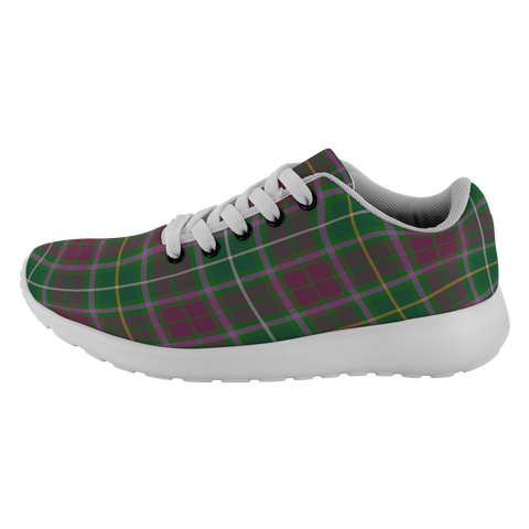 Image of ScottishShop Tartan Sneakers Crosbie Scotland Tartan Running Shoes - shirtskishirt