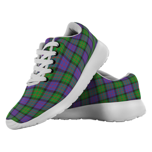 Tartan Sneakers - Gillon Scotland | Unisex Tartan Running Shoes | Sneakers Men & Women Tartan Shoes