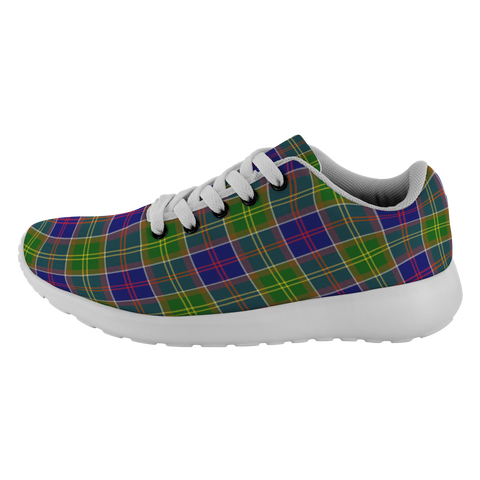 Image of Tartan Sneakers - Whitefoord Scotland | Unisex Tartan Running Shoes | Sneakers Men & Women Tartan Shoes