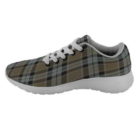 Image of Tartan Sneakers - Graham Of Menteith Weathered Scotland | Unisex Tartan Running Shoes | Sneakers Men & Women Tartan Shoes