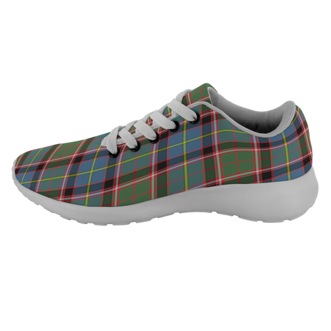 Image of Tartan Sneakers -  Glass Scotland | Unisex Tartan Running Shoes | Sneakers Men & Women Tartan Shoes