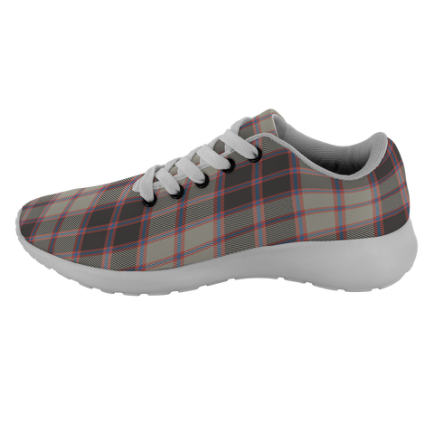 Image of Tartan Sneakers - MacPherson Hunting Ancient Scotland | Unisex Tartan Running Shoes | Sneakers Men & Women Tartan Shoes