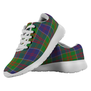 Tartan Sneakers - Stewart Of Appin Hunting Modern Scotland | Unisex Tartan Running Shoes | Sneakers Men & Women Tartan Shoes