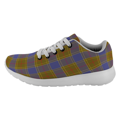 Image of ScottishShop Tartan Sneakers Balfour Modern Scotland Running Shoes - shirtskishirt