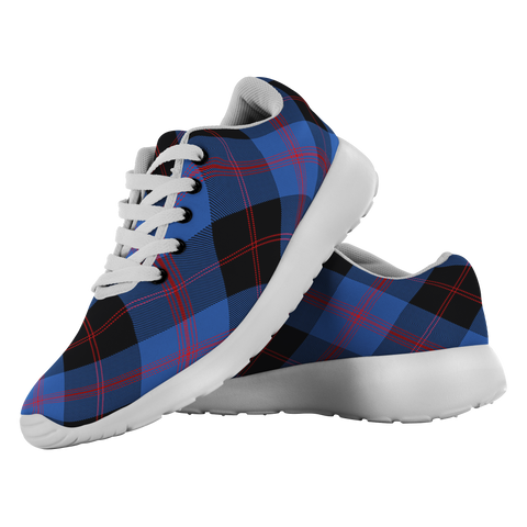 Image of ScottishShop Tartan Sneakers Angus Modern Scotland Running Shoes - shirtskishirt