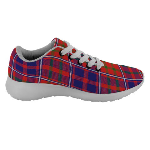 Image of ScottishShop Tartan Sneakers Cameron Of Lochiel Modern Scotland Tartan Running Shoes - shirtskishirt