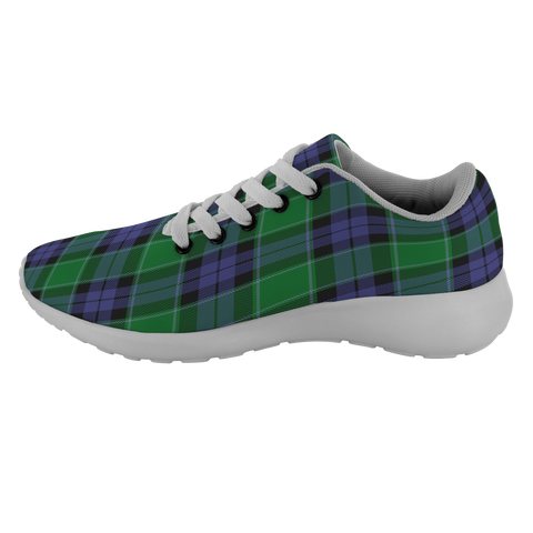 Image of Tartan Sneakers - Graham Of Menteith Modern Scotland | Unisex Tartan Running Shoes | Sneakers Men & Women Tartan Shoes