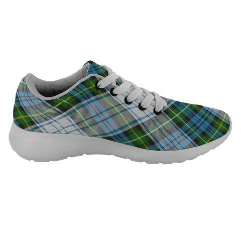 Image of ScottishShop Tartan Sneakers Campbell Dress Scotland Tartan Running Shoes - shirtskishirt