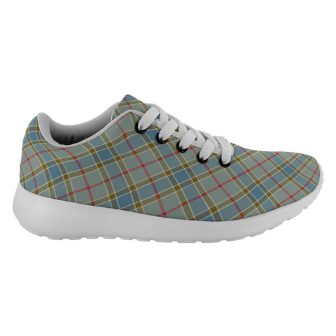 Image of ScottishShop Tartan Sneakers Balfour Scotland Running Shoes - shirtskishirt