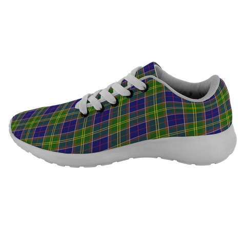 Image of ScottishShop Tartan Sneakers Arnott Scotland Running Shoes - shirtskishirt