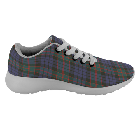 Image of ScottishShop Tartan Sneakers Fletcher Of Dunans Scotland Tartan Running Shoes - shirtskishirt