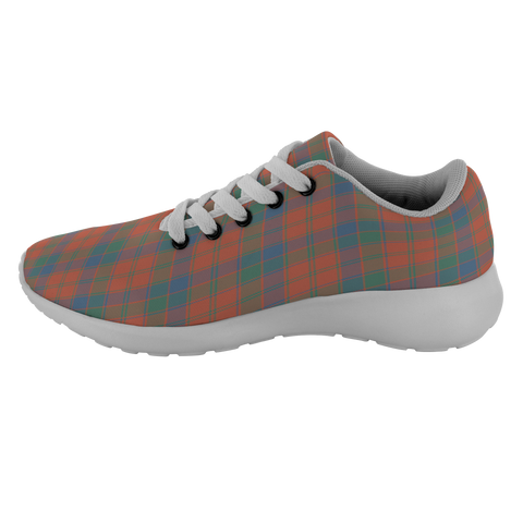 Image of Tartan Sneakers - Robertson Ancient Scotland | Unisex Tartan Running Shoes | Sneakers Men & Women Tartan Shoes