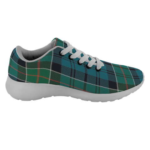 Image of Tartan Sneakers - Kirkpatrick Scotland - Unisex Tartan Running Shoes - Sneakers Men & Women Tartan Shoes