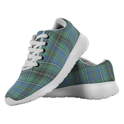 Image of Tartan Sneakers - MacInnes Ancient Scotland | Unisex Tartan Running Shoes | Sneakers Men & Women Tartan Shoes