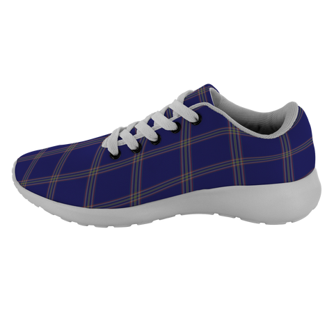 Image of ScottishShop Tartan Sneakers Crichton Scotland Tartan Running Shoes - shirtskishirt