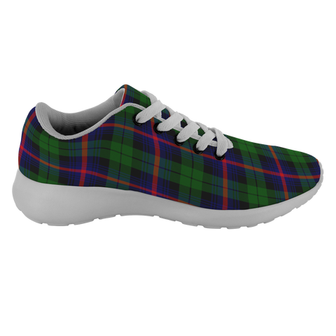 Image of Tartan Sneakers - Urquhart Modern Scotland | Unisex Tartan Running Shoes | Sneakers Men & Women Tartan Shoes