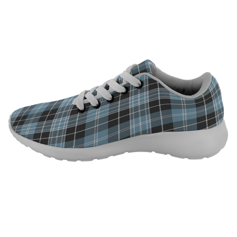 Image of ScottishShop Tartan Sneakers Clark Ancient Scotland Tartan Running Shoes - shirtskishirt