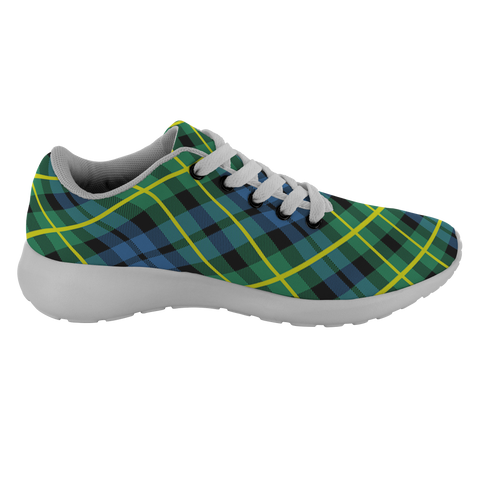 Image of ScottishShop Tartan Sneakers Campbell Of Breadalbane Ancient Scotland Tartan Running Shoes - shirtskishirt