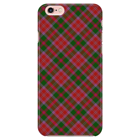 Image of Blackstock Stripes Scottish Plaid Tartan Phone Case - shirtskishirt