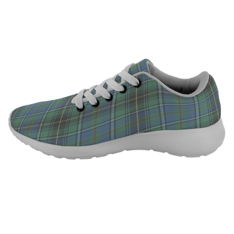 Image of Tartan Sneakers - MacInnes Ancient Scotland | Unisex Tartan Running Shoes | Sneakers Men & Women Tartan Shoes