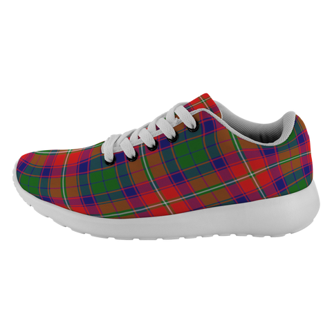 Image of ScottishShop Tartan Sneakers Charteris Scotland Tartan Running Shoes - shirtskishirt