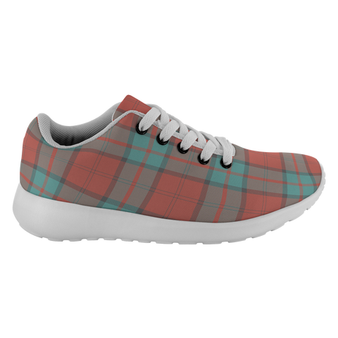 Image of ScottishShop Tartan Sneakers Dunbar Ancient Scotland Tartan Running Shoes - shirtskishirt