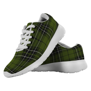 Tartan Sneakers - MacLean Hunting Scotland | Unisex Tartan Running Shoes | Sneakers Men & Women Tartan Shoes