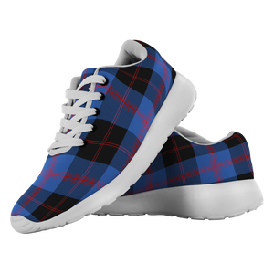 Tartan Sneakers - Maule Modern Scotland | Unisex Tartan Running Shoes | Sneakers Men & Women Tartan Shoes