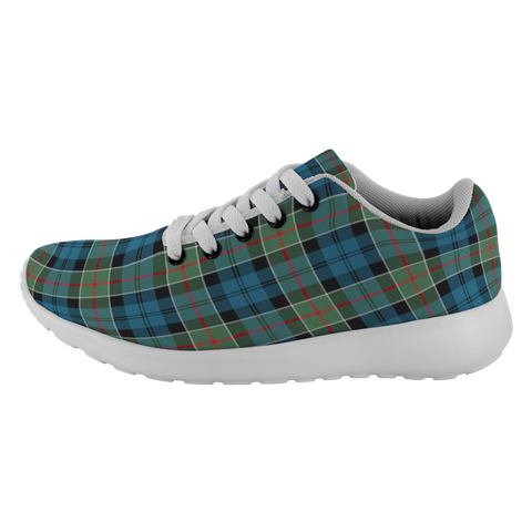 Image of ScottishShop Tartan Sneakers Colquhoun Ancient Scotland Tartan Running Shoes - shirtskishirt